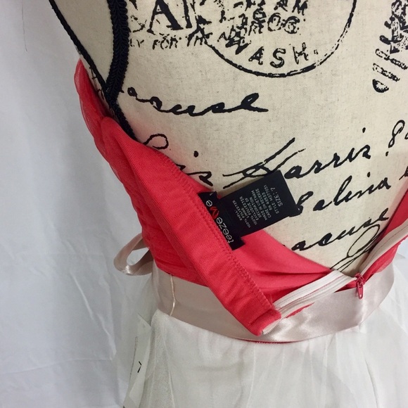 {TeezeMe} strapless midi  dress NWT - Picture 2 of 5